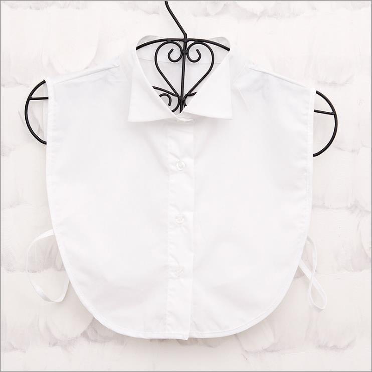 Chiffon Fake Collar Blouse, Versatile Decorative Fake Collar, Lace Fake Collar, White Shirt Collar, Inner Collar.