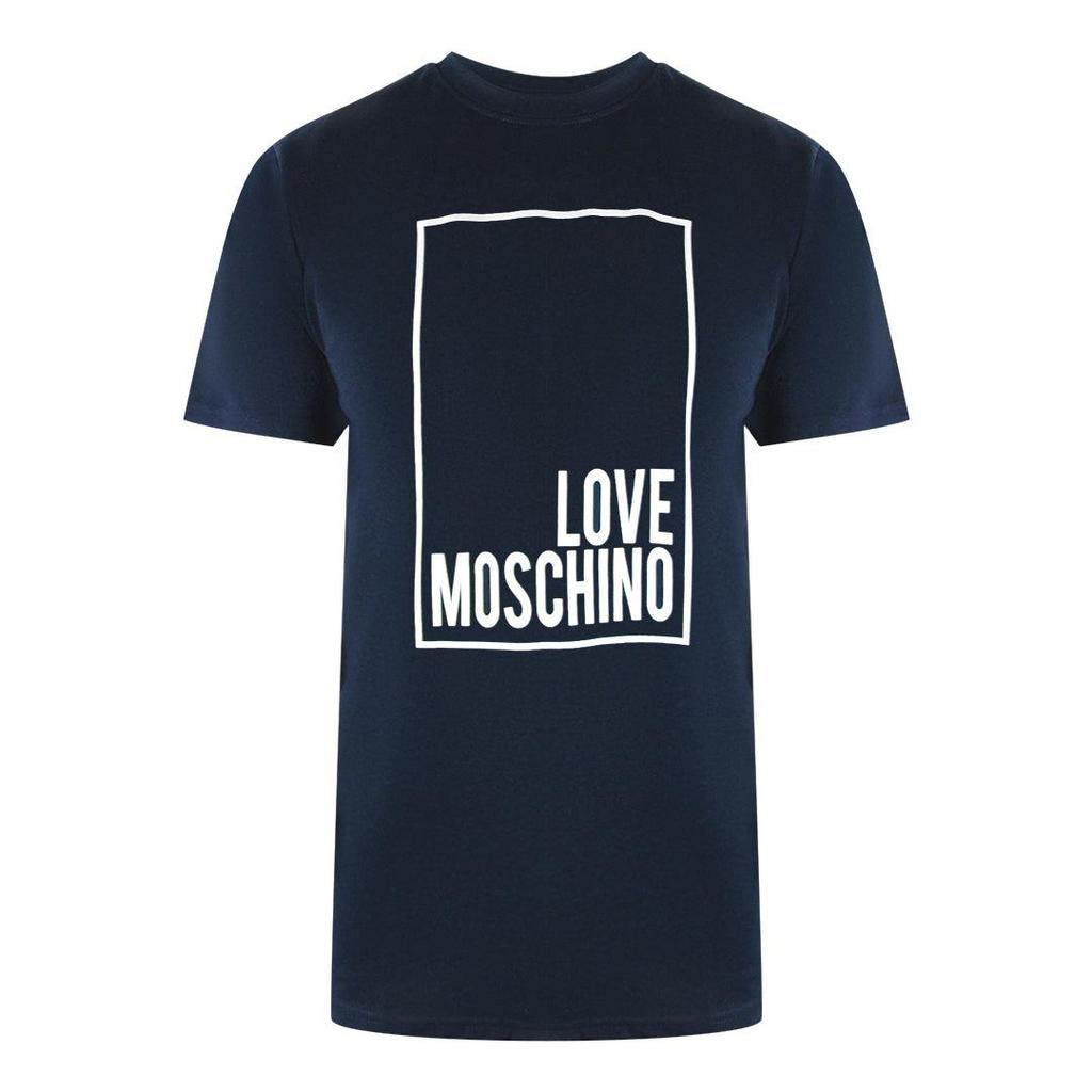 Love Moschino Mens Box Logo T-Shirt