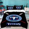 Tennessee Logo Art 3pcs Bedding Set,Including 1pc Duvet Cover And 2pcs Pillowcases Perfect Gift for Christmas,Ideal for Bedroom, Dormitory