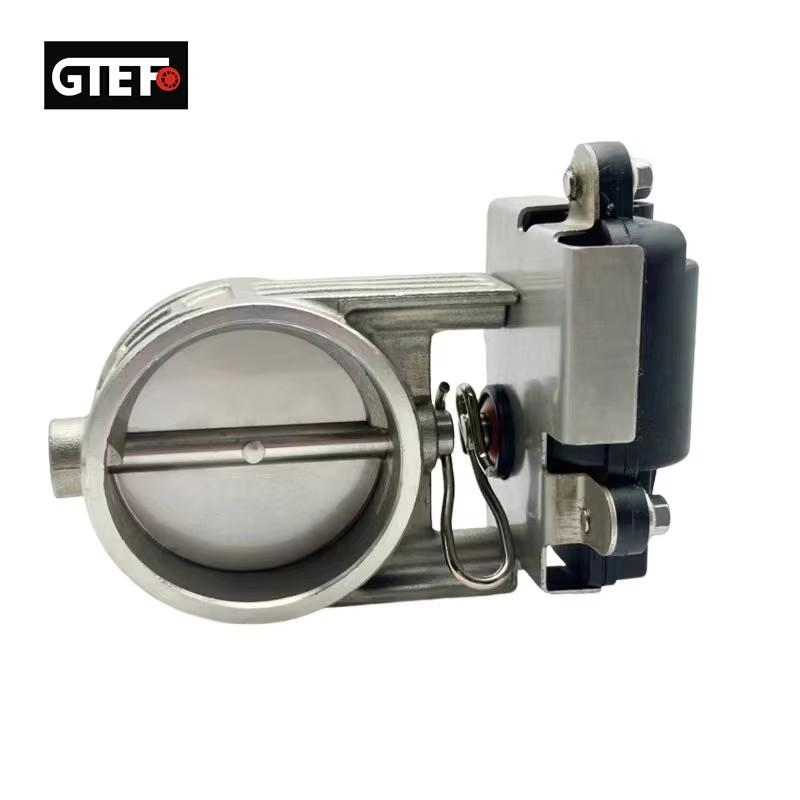 GTEFO 1 Set 63mm Universal Car Exhaust Modify Electric Exhaust Control Kit Remote Control Exhaust Valve Control System Muffler