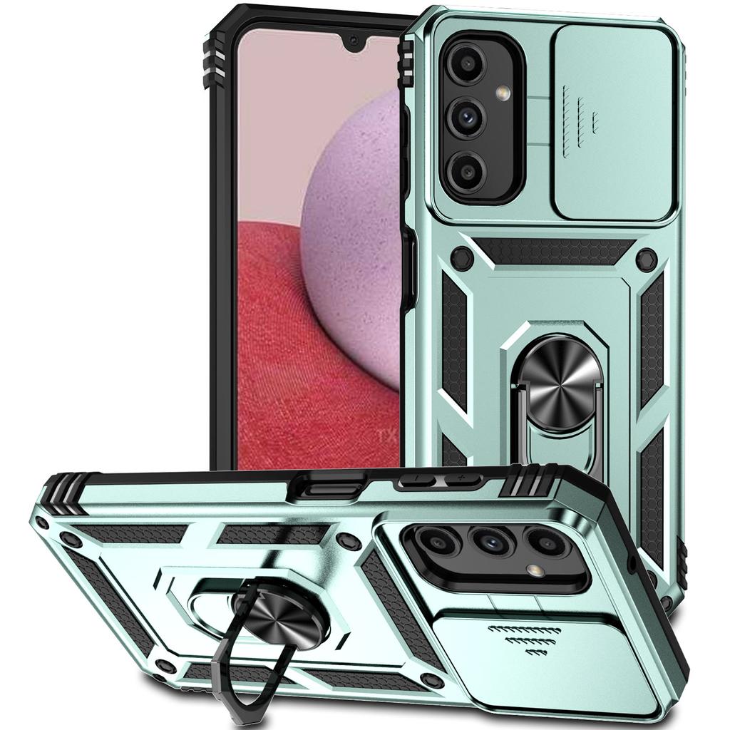 Для Samsung Galaxy A14 a14 5G чехол Броня противоударный автомобильный чехол-подставка для телефона Samsung A 14 14A 5G слайд-камера защитная задняя крышка