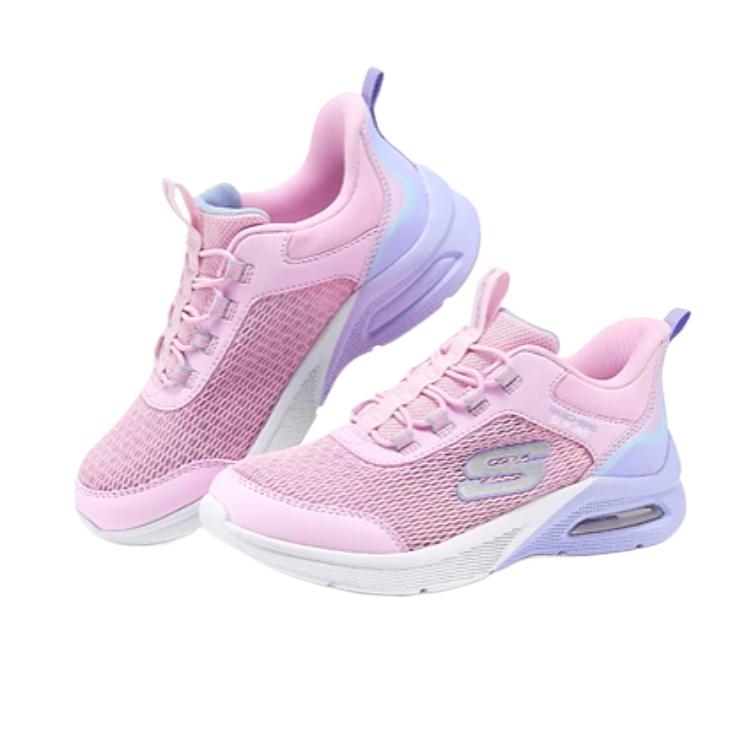 Skechers Девочки Удобные Модные Универсальные Трендовые Кроссовки Детские кроссовки Светло-розовые 303969L-LTPK