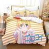 Новый комплект постельного белья Nisekoi Single Twin Full Queen King Size Bed Set Adult Kids Bedroom Duvetcover Sets 3D Print Anime Bed Set