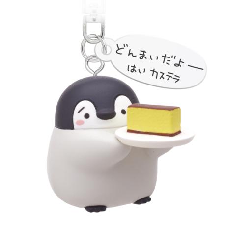 Apanese Genuine Positive Energy Penguin Illustrator Works Vitality Slogan Warm Heart Lines Gacha Figure Toys