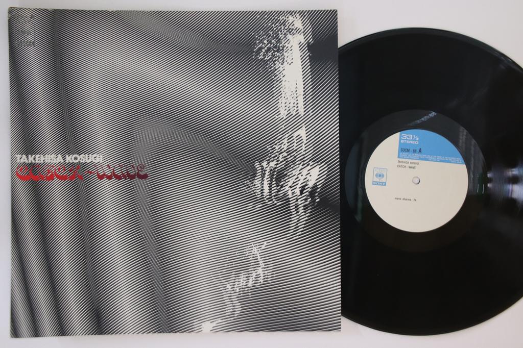 Виниловая пластинка TAKEHISA KOSUGI Catch wave SOCM88 CBS Sony 1975 Япония Японский PopRock Б/у