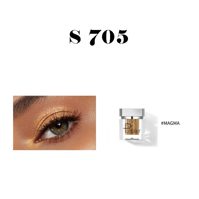 Pudaier Chameleon Diamond Flash Monochrome Eyeshadow Mermaid Ji Polarized Sequins Mashed Potatoes Brighten