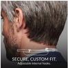 Мужской короткий пушистый серый парик с боковым пробором, синтетический, с регулируемой дышащей шапочкой, натуральный вид для повседневного и неформального использования