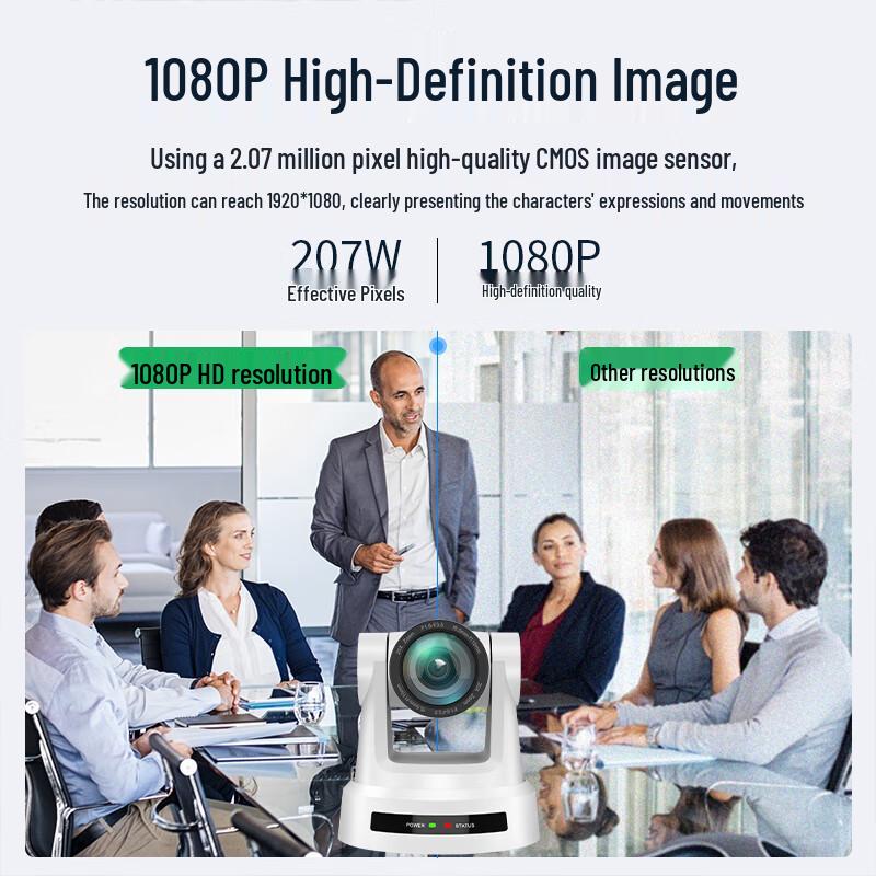 Hongshidao Smart Tracking AI PTZ Video Conference Camera with 20x Zoom (CN version)