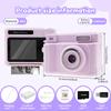 Instant Print Camera for Kids 1080P HD Video Camera with 32GB Child Birthday Festival Gifts Travel Selfie Digital Camera Toys