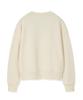 WACKY WILLY Women'S Big Lily Graphic Sweatshirt Cream