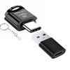 USB Type C Картридер USB-C TF Micro OTG Адаптер Type-C Картридер для Карты Памяти для Ноутбука Смартфона 3