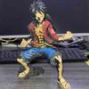 Аниме One Piece Луффи Художественная Моделирующая Фигурка Игрушки ПВХ Фигурка Действия Сцена Коллекционная Модель Кукла Подарки на День Рождения