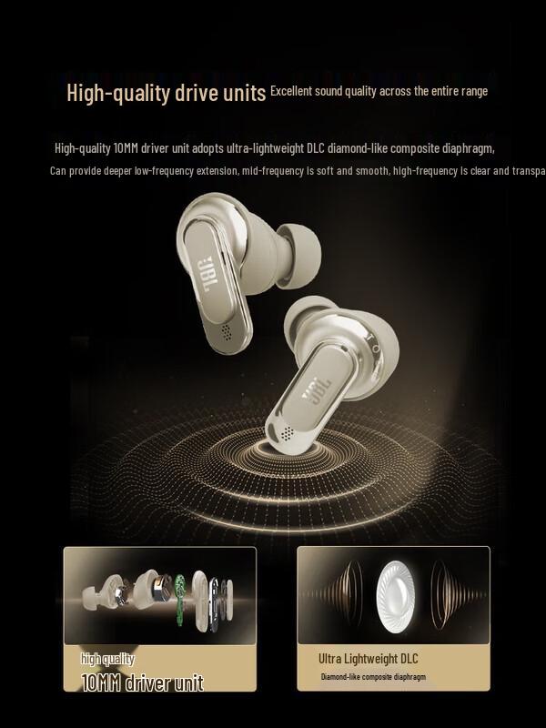 JBL TOUR PRO 2 True Wireless Noise Cancelling Earbuds with Smart LCD Case