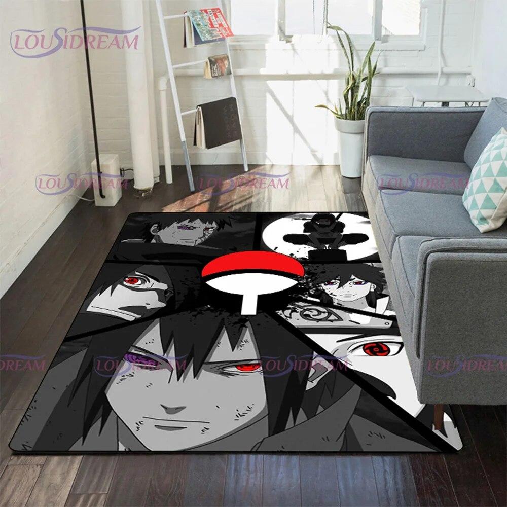 Креативный ковер с принтом N-Naruto, коврик для йоги, нескользящий ковер, коврик для ванной, напольный коврик, коврик для гостиной, подарок на день рождения