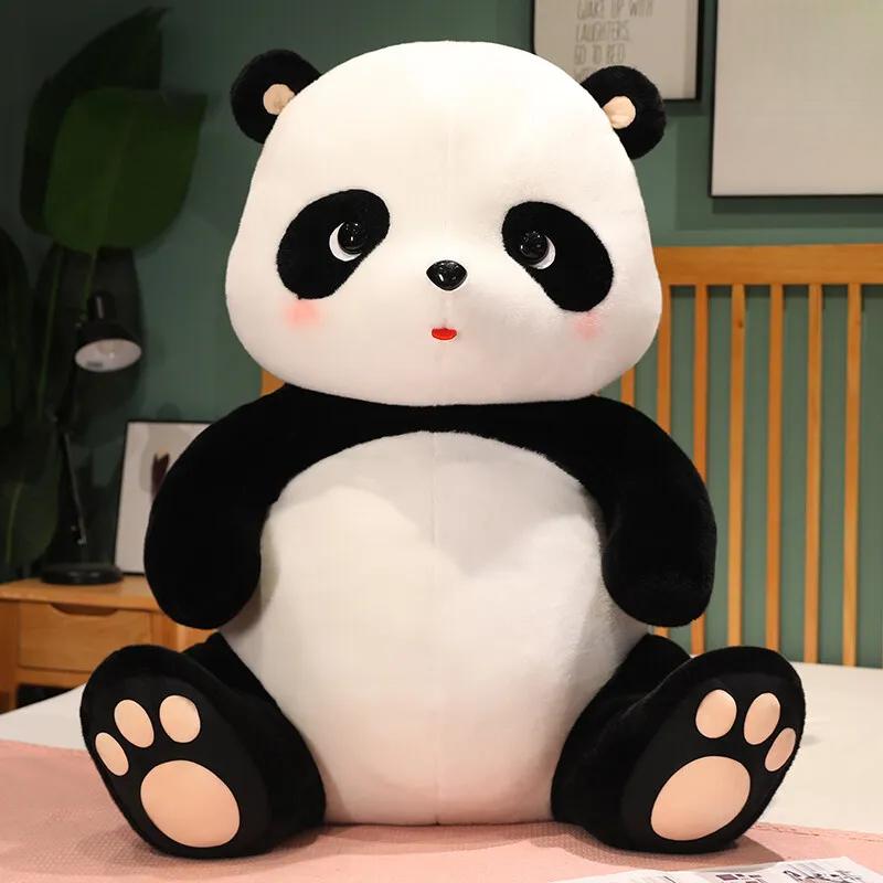 Cute Panda Plush Toys for Children Panda Stuffed Animal Kawaii Plush Panda Soft Toy Birthday Gifts Simulated Panda Doll