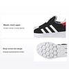 Детские кроссовки Superstar 360 C Black Vivid Red Core-Black Cloud-White GZ5033