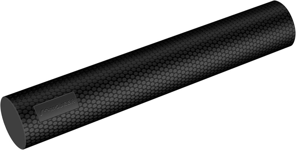 YJZ Stretching Pole, Exercise Pole, Yoga Pole, 87cm, Weight Capacity 130kg, Shoulder Blade Roller, Muscle Relaxer, Foam Roller (Black)