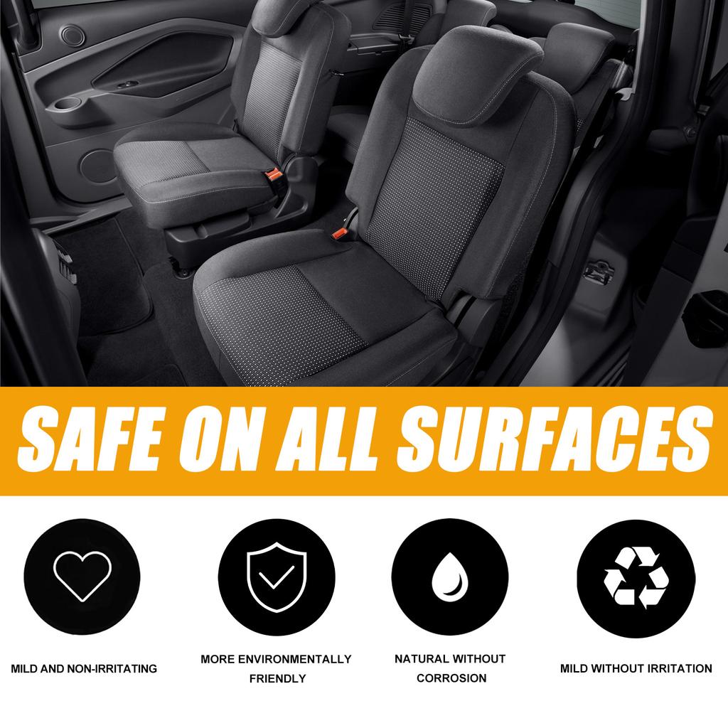 Многофункциональный очиститель пены для автомобиля, восстановитель пластика, восстановитель кожи, средство для удаления пятен с салона автомобиля, очистка кожаных сидений пеной