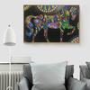 Diamond Embroidery Picture Of Horse Rhinestone Mosaic Colorful Cross Stitch