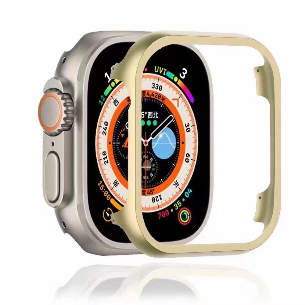 Защитный чехол для Apple Watch из алюминиевого сплава для Apple Watch Series 10 42 мм 46 мм iWatch Ultra 1 2 49 мм Чехлы Бампер Защитная крышка