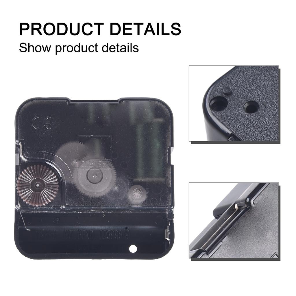 Замена резьбы 6 мм Ремонтные аксессуары Питание от батареи Маятниковый часовой механизм Бесшумный Высокий крутящий момент Пластик Удобный