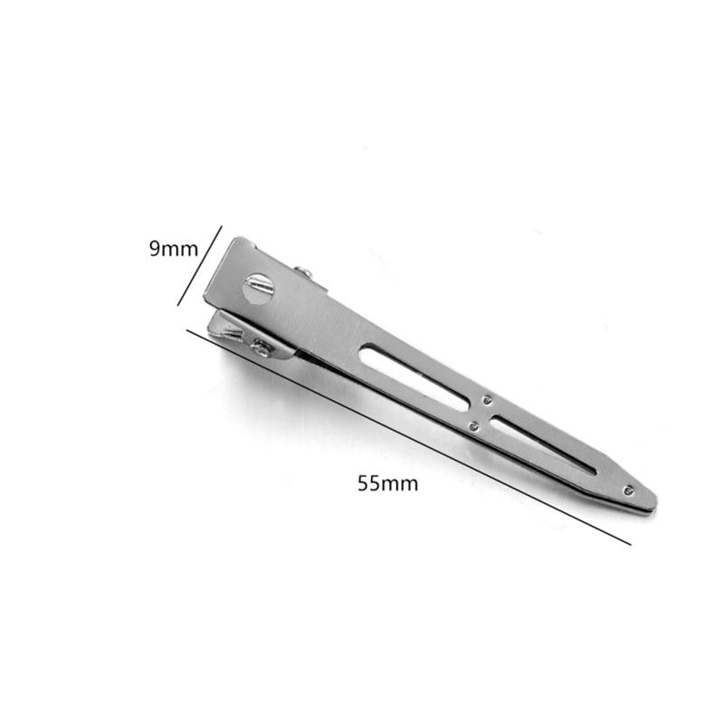 20 шт./лот 45 55 мм утюг для салона парикмахерские инструменты шпилька в форме утки в форме рта для DIY заколки для волос база принадлежности для изготовления ювелирных изделий