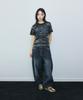 SCALLYWAG I Love Crop T-Shirt [Camo]