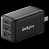 Быстрое зарядное устройство Lenovo ThinkPlus GaN 65 Вт с 3 портами Type-C