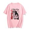 Japanese Demon Anime Punk Goth T Shirt Loose Streetwear Harajuku Summer Fashion Female Casual Aesthetic Cartoon