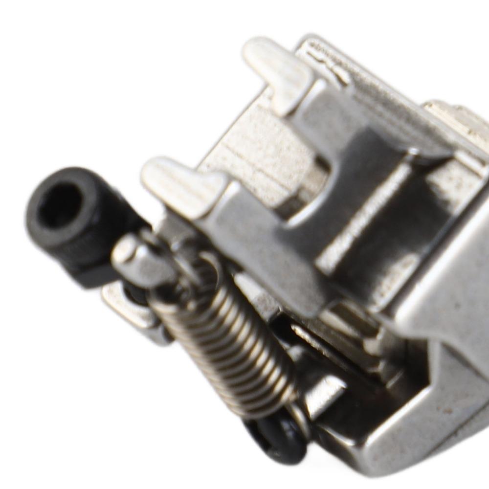 Adjustable Sewing Machine Foot Snap-On Roller Presser Foot  Leather Sewing
