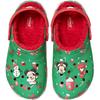 Disney x Crocs Classic Clog Детские Микки Праздничные Детские Кроссовки Зеленый Мульти 210814-90H