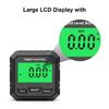 Magnetic Digital Level & Angle Finder / Inclinometer /Bevel Gauge LCD Display