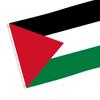 Palestine Flag Bright Color Hanging Banner Durable Palestinian National Flag for Home Garden Decoration
