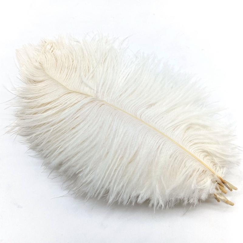 10Pcs Ostrich Feathers Wedding Centerpiece For Needlework Crafts Material DIY Decoration Carnival Headdress Accessories Plumes