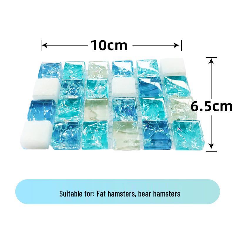 Aluminum Pet Cooling Pad for Rabbits and Hamsters - Summer Heat Relief and Insulation Sheet