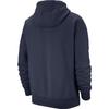 Sweat à capuche homme - NPZ - USA Basketball - Imprimé 'USA' - Bleu marine - 60% coton/40% polyester recyclé