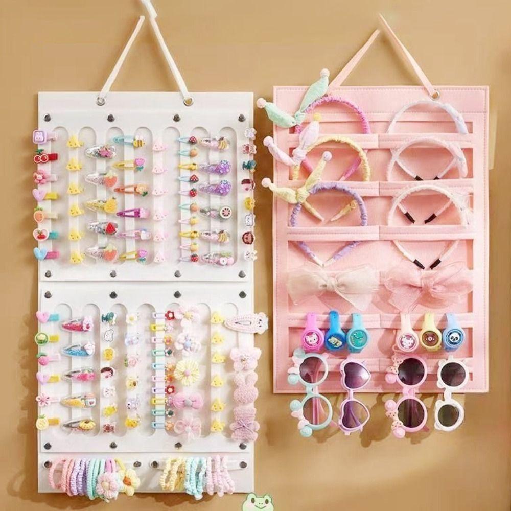 Space-Saving Hair Clip Organizer Large Capacity Hair Bows Organizer  Children's Room