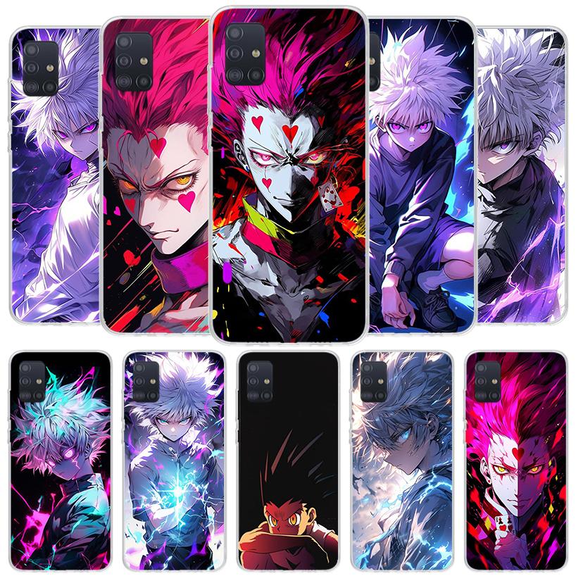 Hot Anime Hunter X Cover Phone Case For Samsung Galaxy A12 A22 A32 A52 A72 A02S Phone Case Note 20 Ultra 10 S10 Plus A51 A71 A50