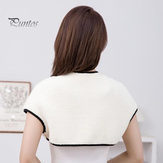 Теплый наплечник, зимняя термоподкладка из флиса, утеплитель для плеч, для пожилых мужчин и женщин, протектор плеч, носимый наплечный платок