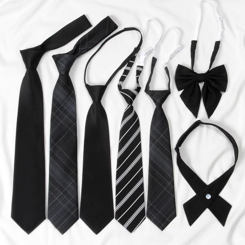 JK Black Tie Женский и мужской галстук-бабочка Аксессуары для рубашки в академическом стиле