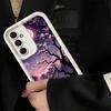Чехол для телефона Samsung Galaxy A17 A16 A15 A14 A13 Мечтательное Ночное Дерево Вишни A56 A36 A26 A55 A35 A25 A54 A34 A24 A53 A33 A