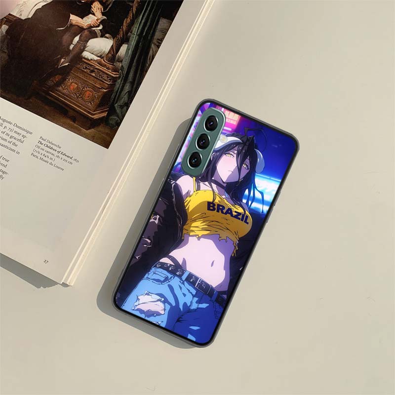 Чехол для телефона Albedo Overlord для Samsung A04S A05S A15 A25 A35 A55 A14 A24 A34 A54 A71 A51 A41 A31 A21S A11 Galaxy Note 20 10 9 8