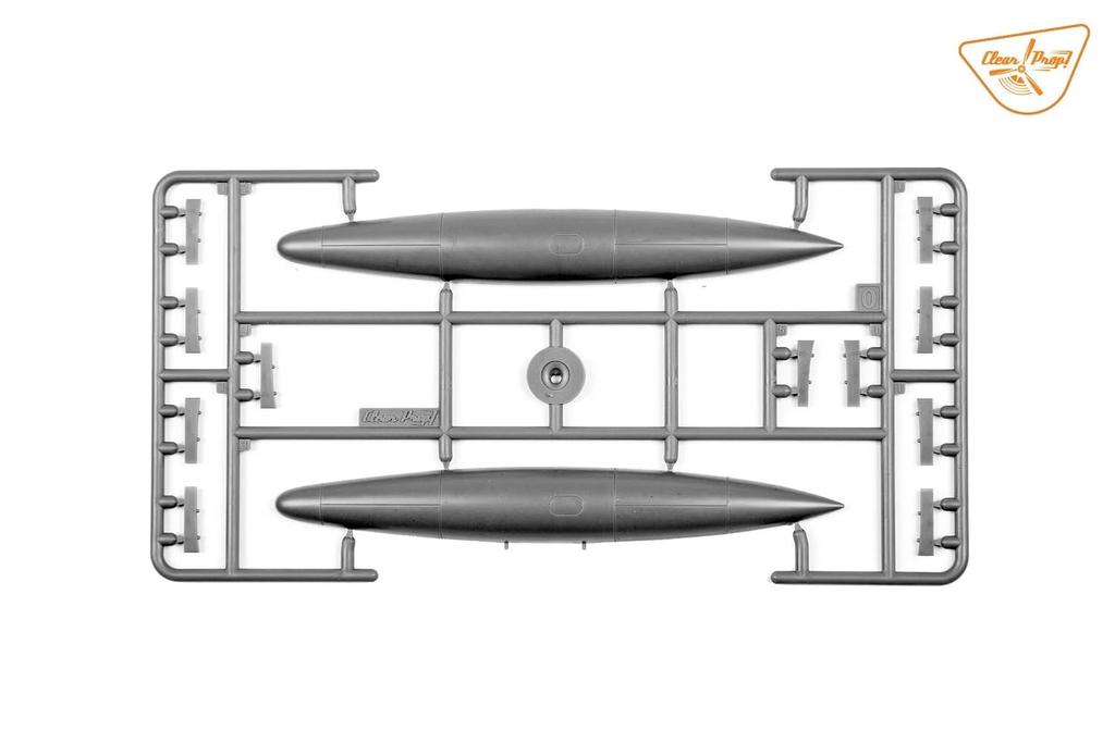 Clearprop Scale American Skyshark Plastic Model Kit CPU4801 1/48 A2D-1
