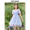Летнее плиссированное платье на бретельках для девочки MiniPeace F2FAE2C32