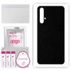 apgo Protective Skin Sticker for the Back Compatible with Honor 20, Wrap Film, Foil, Vinyl - Pattern Matte Black
