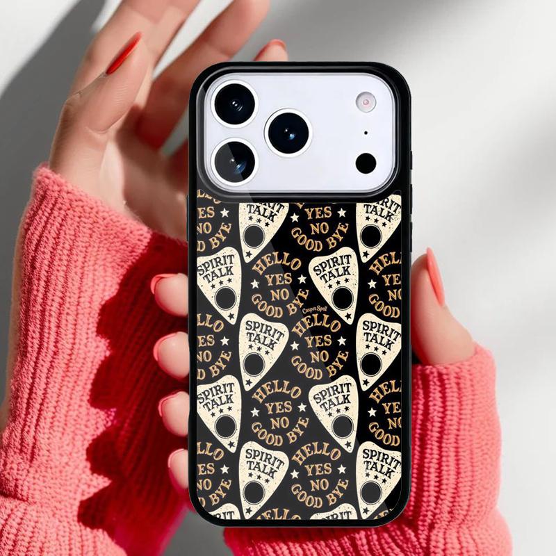 Мягкий арт-принт 'Доска Уиджи' Чехол для телефона для iPhone 17 Air 16e 15 14 13 Pro Max Задняя крышка для 12 11 Pro Coque