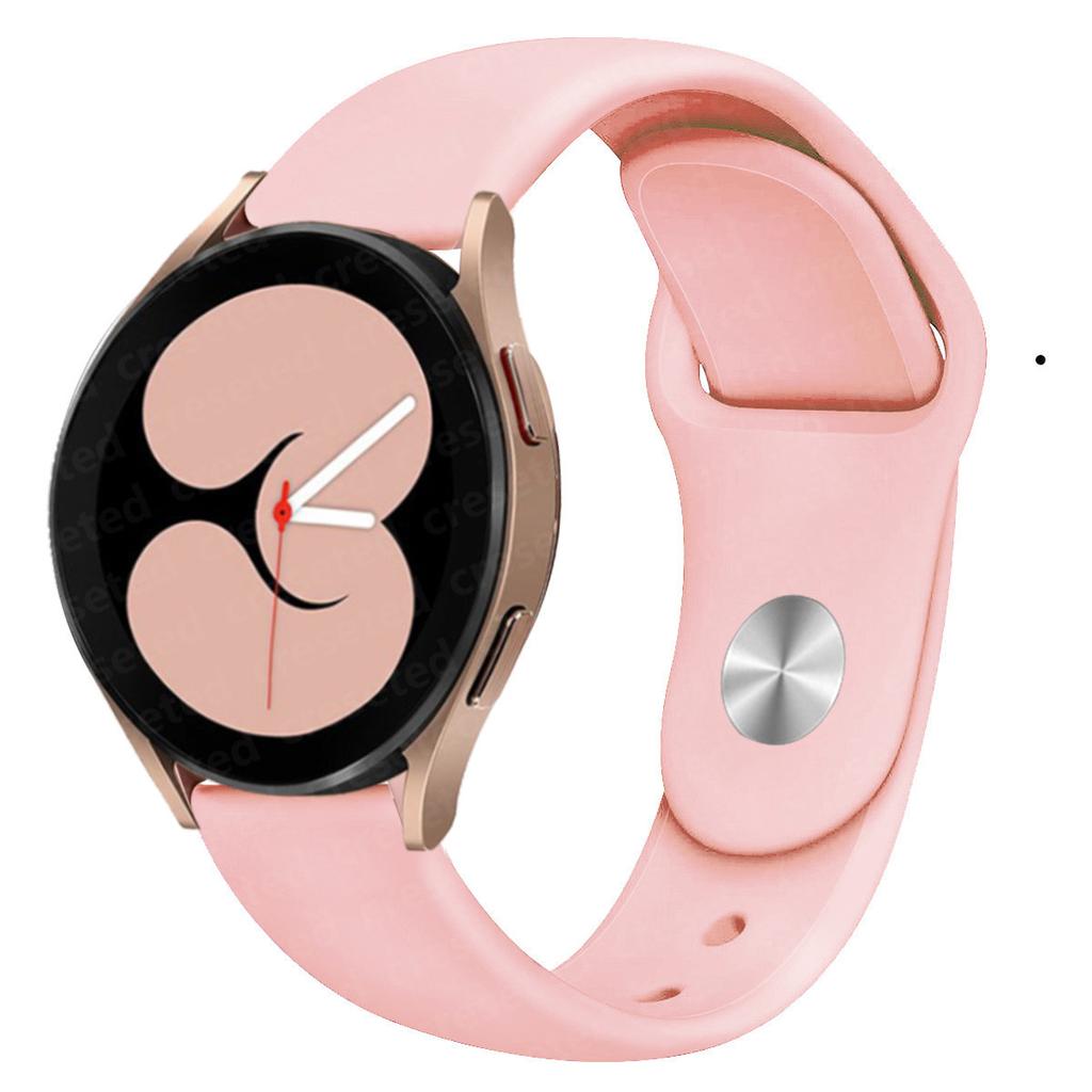 20 мм/22 мм ремешок Для Samsung Galaxy watch 7/6/5 Pro/4/classic/3/Gear S3 Силиконовый браслет correa Huawei watch GT 4/2e/pro/3 ремешок