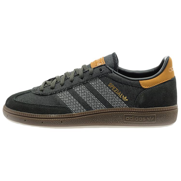 adidas Оригиналы HANDBALL SPEZIAL Низкие немецкие армейские кроссовки Унисекс Черные HP7131