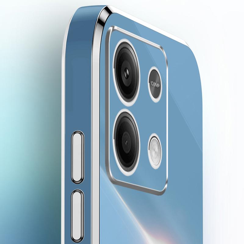 XINLI For Xiaomi Redmi Note 13 4G TPU Case Anti-scratch Electroplating Phone Cover