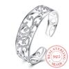 925 Sterling Silver Hollow Branch Bracelets &Bangles For Women High Quality Elegant Lady Gift 925 Silver Fine Jewelry